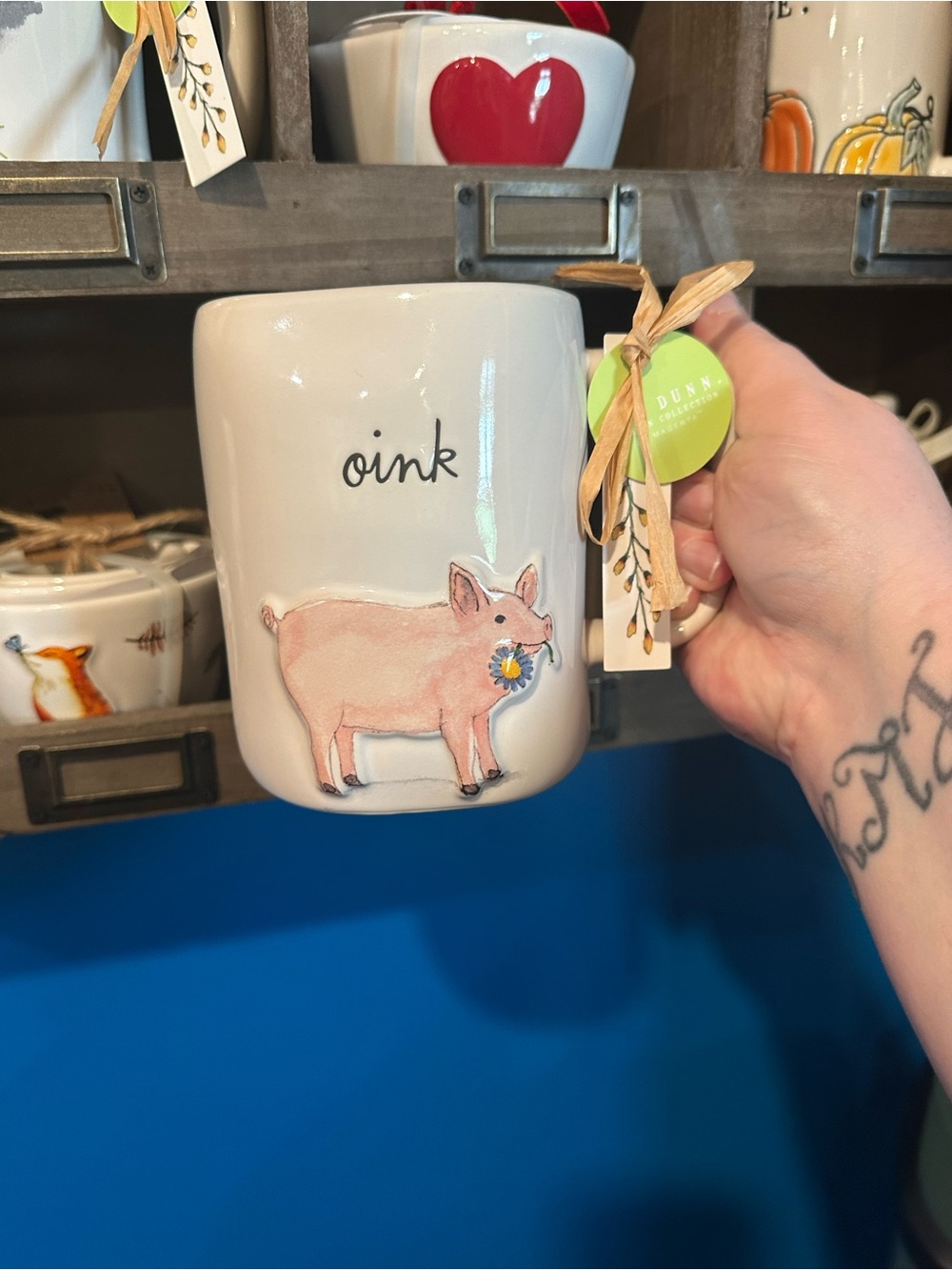 Rae Dunn OINK Mug 🐷